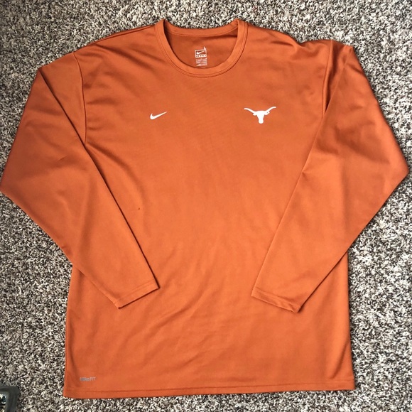Nike Other - Nike Texas UT Longhorns men's long sleeve shirt